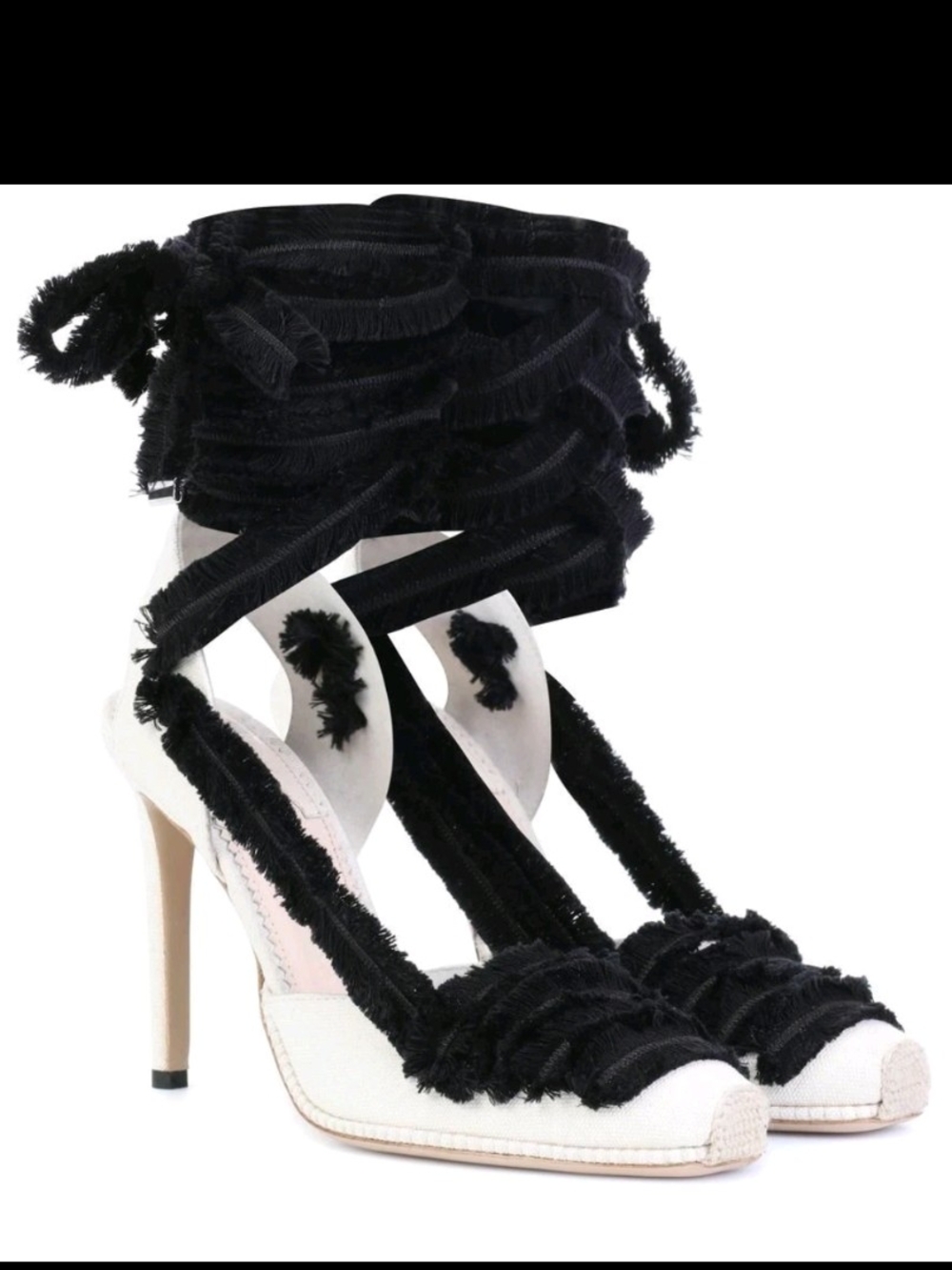 Altuzarra Beige and Black Womens Heels